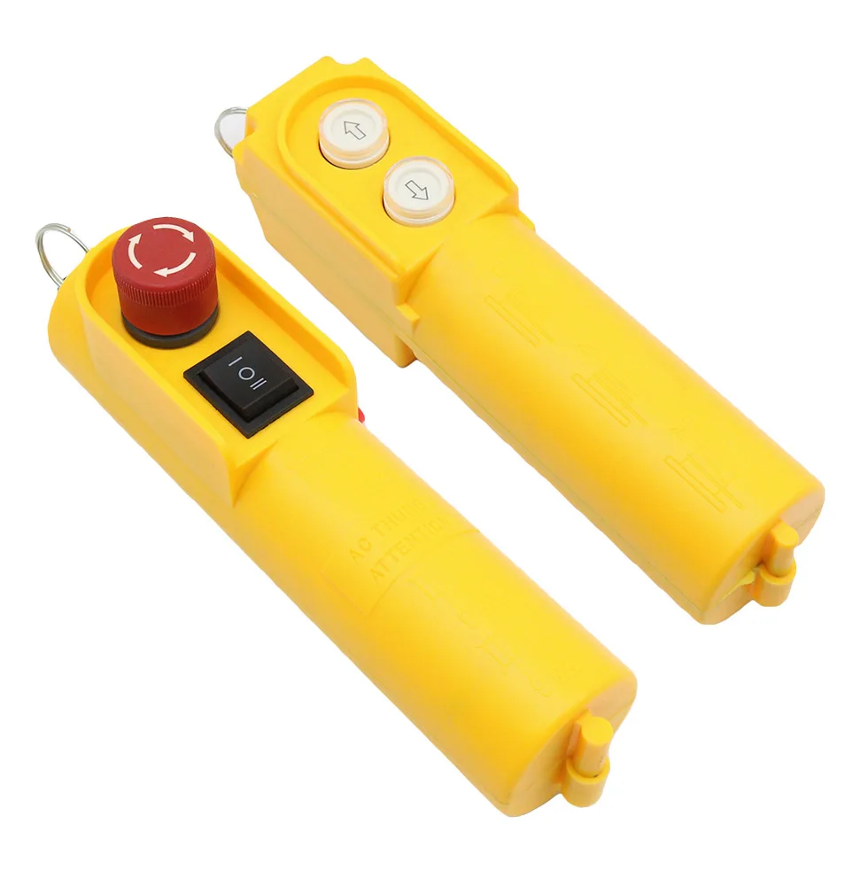 COB-61DR series direct operation rain proof crane control electric hoist up and down switch button with 30UF capacitor