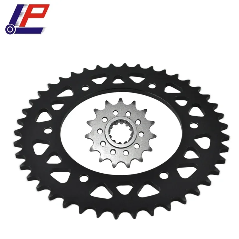 

LOPOR 525 CNC 15T 43T Front Rear Motorcycle Sprocket For Honda CBF600 PC38 2004-2007 CBR600 PC31 1997-1998 CBF CBR 600