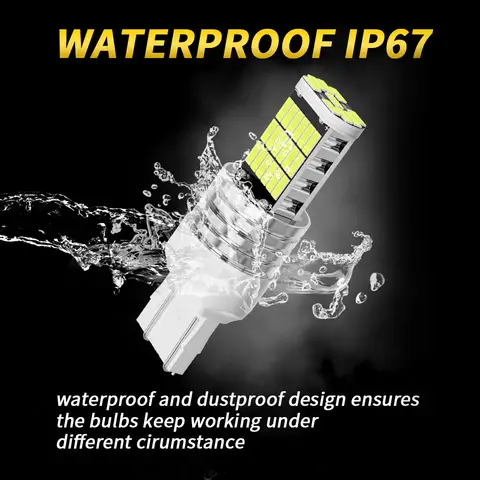 KEIN 1x T15 P21W 1157 T20 T25 W16W 1156 BA15S S25 R5W R10W BAY15D P21/5W PY21W 7440 W21W 7443 3157 3156 LED-billampor 10 best sales LED T25 - №7