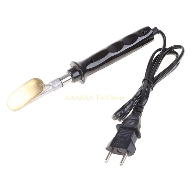 A2BE Electric Soldering Iron With Plastic Handle Flat Tip For Car Bumper Repair