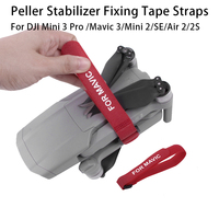 For DJI Mini 3 Pro/4 Pro Velcro Strap Paddle Baler Drone Blade Holder Protective for Mavic 3/Mini 2/Air 2S/AIR 3 Accessory