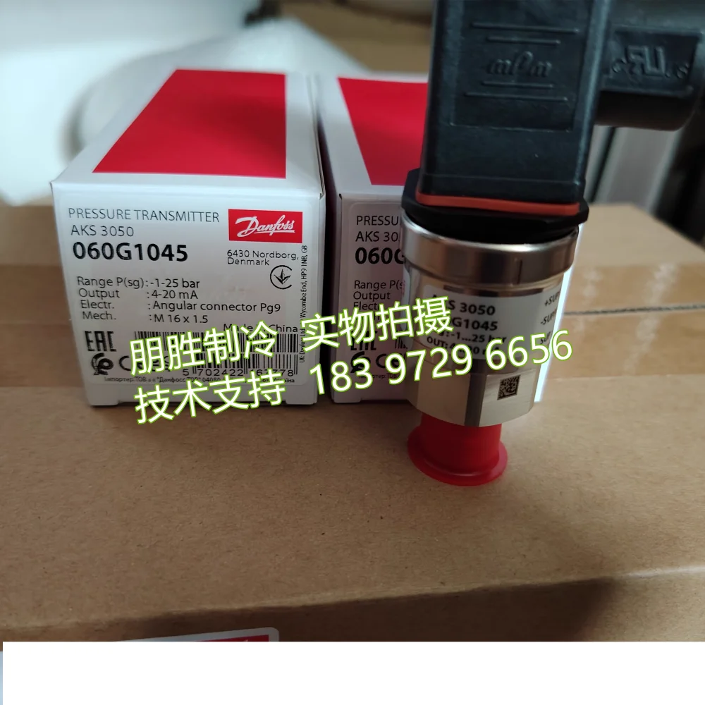AKS3050 060G1045 مستشعر الضغط الجديد دانفوس 060G6430 جهاز إرسال الضغط الأصلي