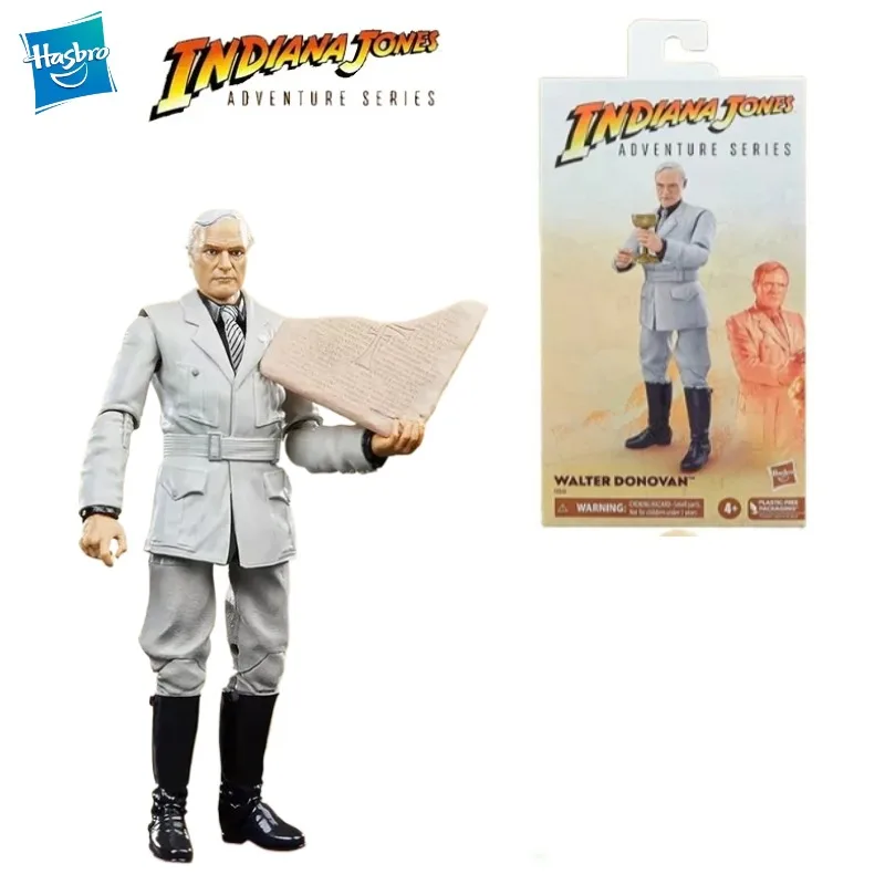 

Новый оригинальный Hasbro Indiana Jones Adventure Series Walter Donovan, экшн-фигурка, модель игрушки, подарочная коллекция