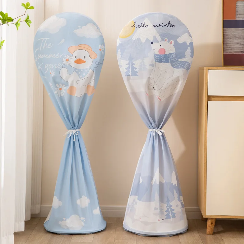 Full‑Cover Universal Floor Fan Dust Cover, Household Protective Sleeve for Circulation Fan & Desktop Air Conditioner