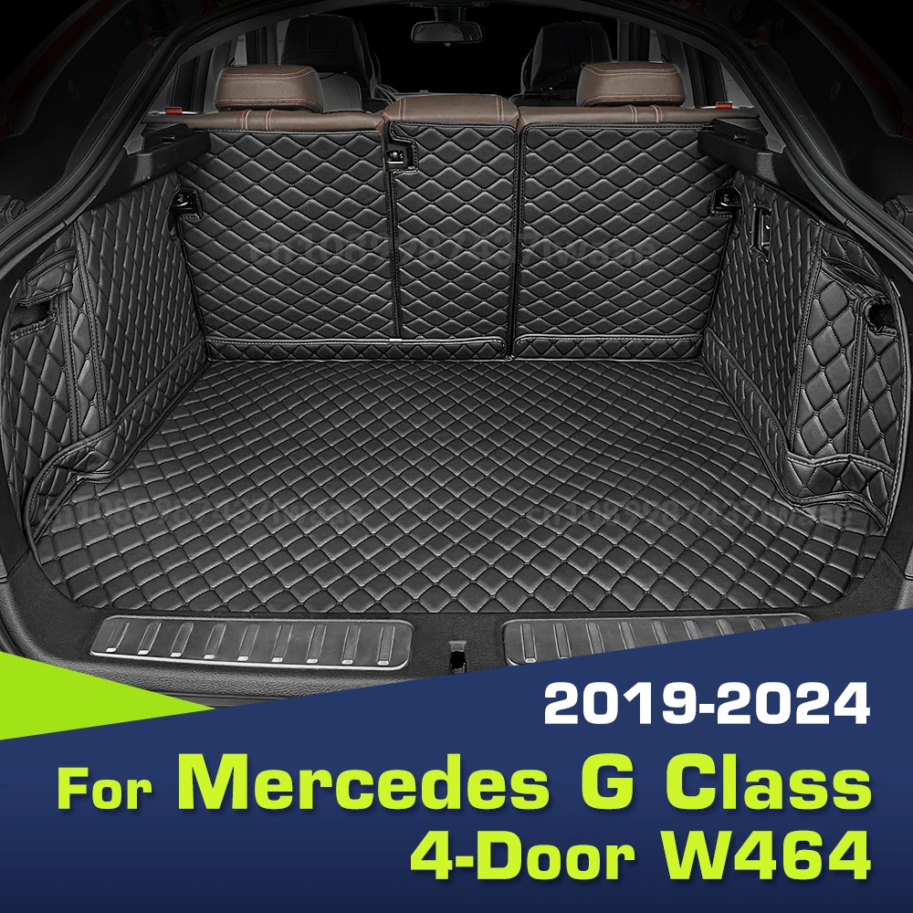 Auto Full Coverage Trunk Mat For Mercedes Benz G Class W464 2019-2024 23 22 21 20 Car Boot Cover Pad Interior Accessories