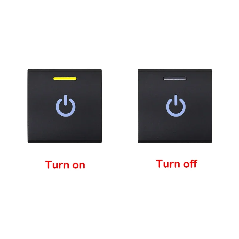 Front Rear Fog Light DRL Power Light Power on off LED Button Switch with Wire For Toyota Camry Corolla 2018 Rav4 2019 2020 CAR