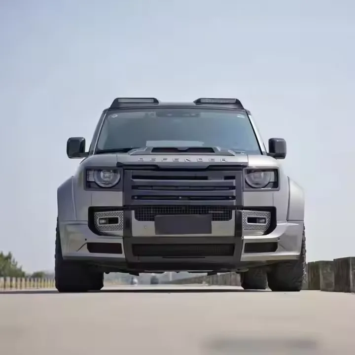 26 Styles Wide Style PP Body Kit For Range Rover Defender Front Grille Wheel Arches Side Skirts Mod Parts