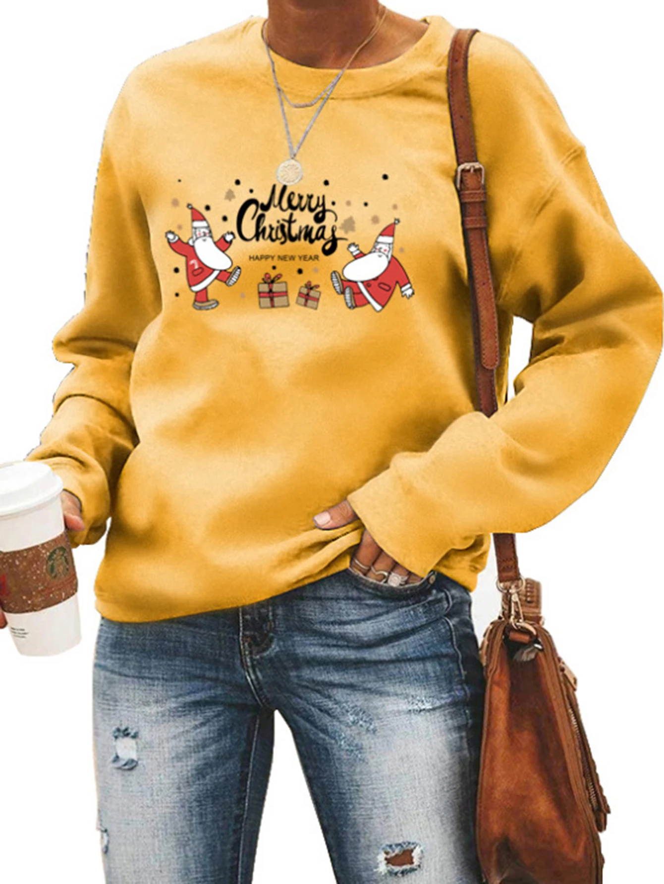 Casual Fit Hoodie Straight Sleeve No Decoration Comfortable Style Women's Top Garment Casual Fashion Upperwear