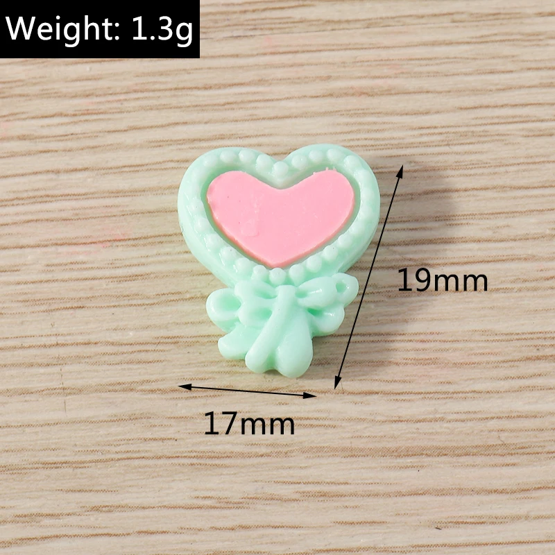 Tusember 10/20/30 Stück niedliche Harz-Flachfiguren mit Tier-, Blumen-, Lebensmittel- und Fruchtmotiven für Ohrringe, Armbänder, Schlüsselanhänger, DIY, handgefertigtes Kunsthandwerk – Detail 18