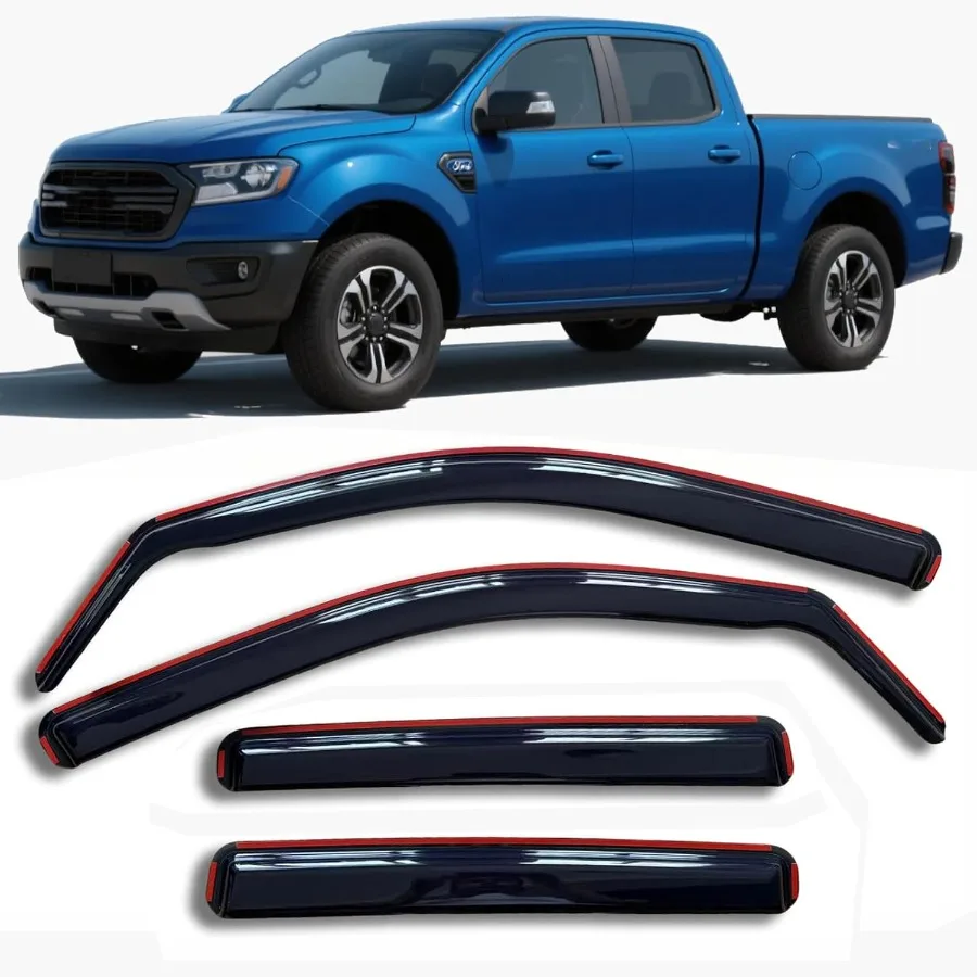 

Оконные козырьки inChannel, защита от дождя, совместимые с Maverick 20222025, ветрозащитные дефлекторы, вентиляционный козырек, солнцезащитные козырьки, оконные щитки для