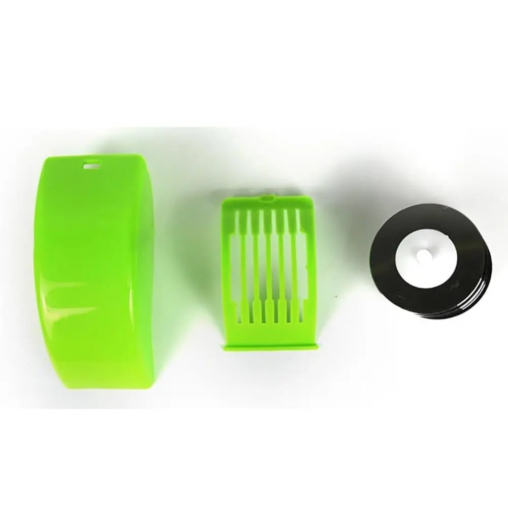 Parsley Chopper Roller Herb Roller Mincer Manual Vegetable Cutter with 6 Stainless Steel Blade Kitchen Vegetable Cutter Tool