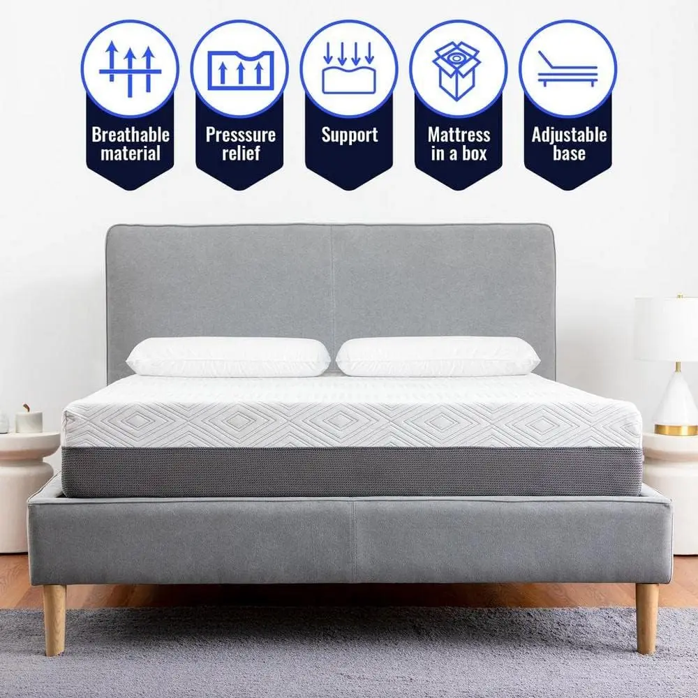 By Mattress Firm | Memory Foam Snug Rv Mattress | 3/4 48"" X 75""| 8"" Medium Comfort | Pressure Relief | Eco Friendly