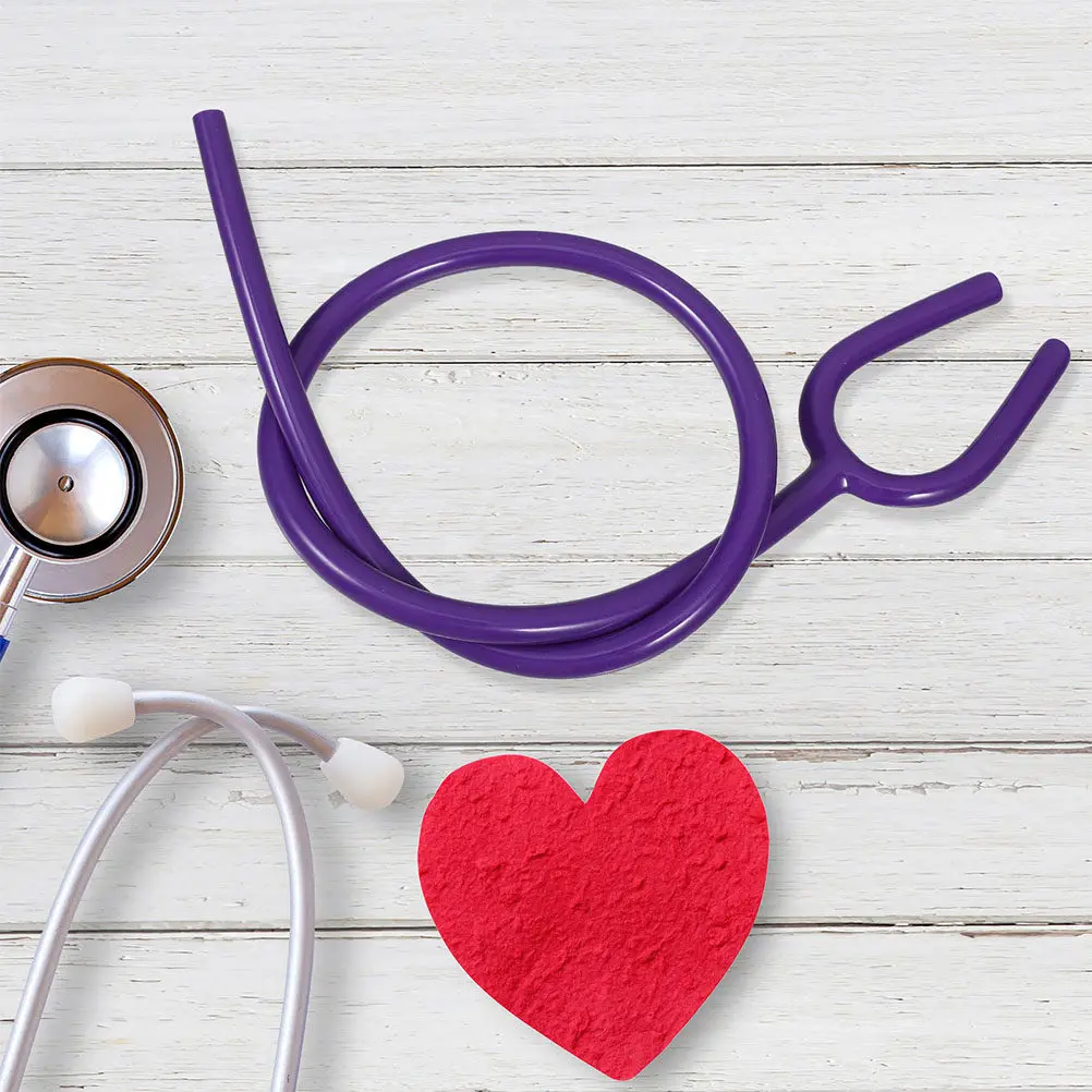 

3Pcs Stethoscope Tubing Y-Shaped Flexible Plastic Extension Tube High Sensitivity Sound Transmission for Clinical Use