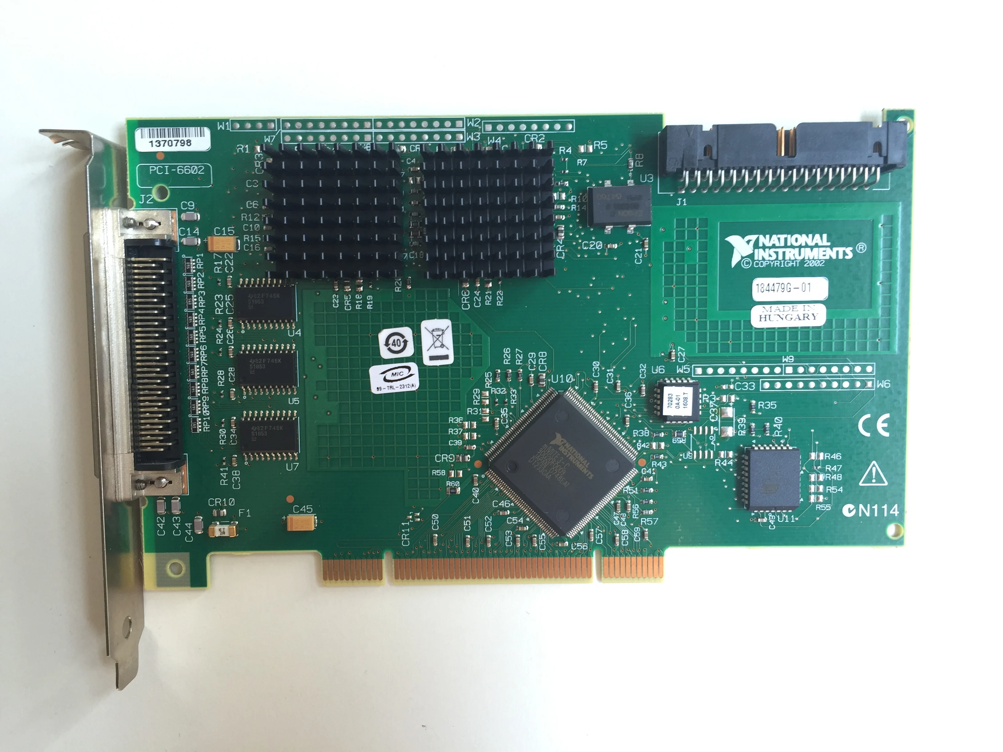 

NI PCI-6602 Digital I/O Module 777531-01