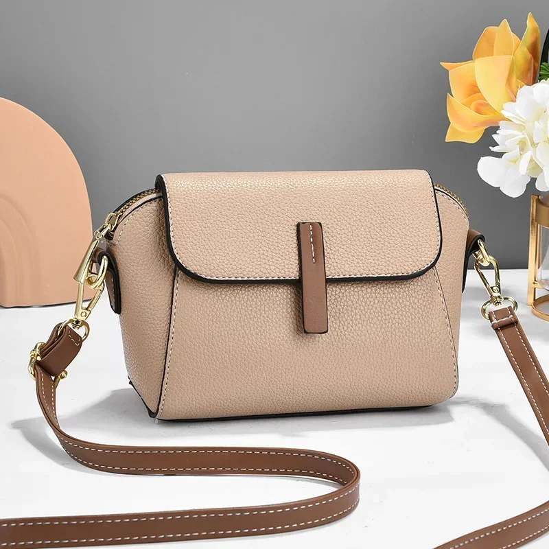 Tote Bag Cross-body Bag Handbag Soft Leather Fashion Assorted Shell Shoulder Bag