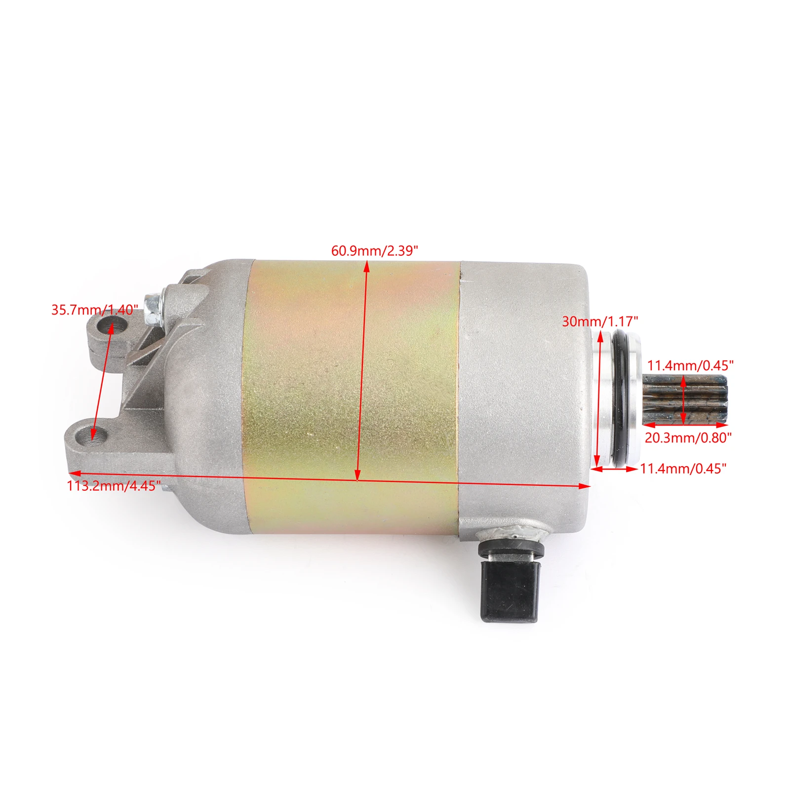 Areyourshop For Yamaha MW125/ MWS125  MW125A XC125 XN125 XN150 GPD125 NMAX YW125 MWS150 ATV Starter Motor Parts 1PN-H1890-00