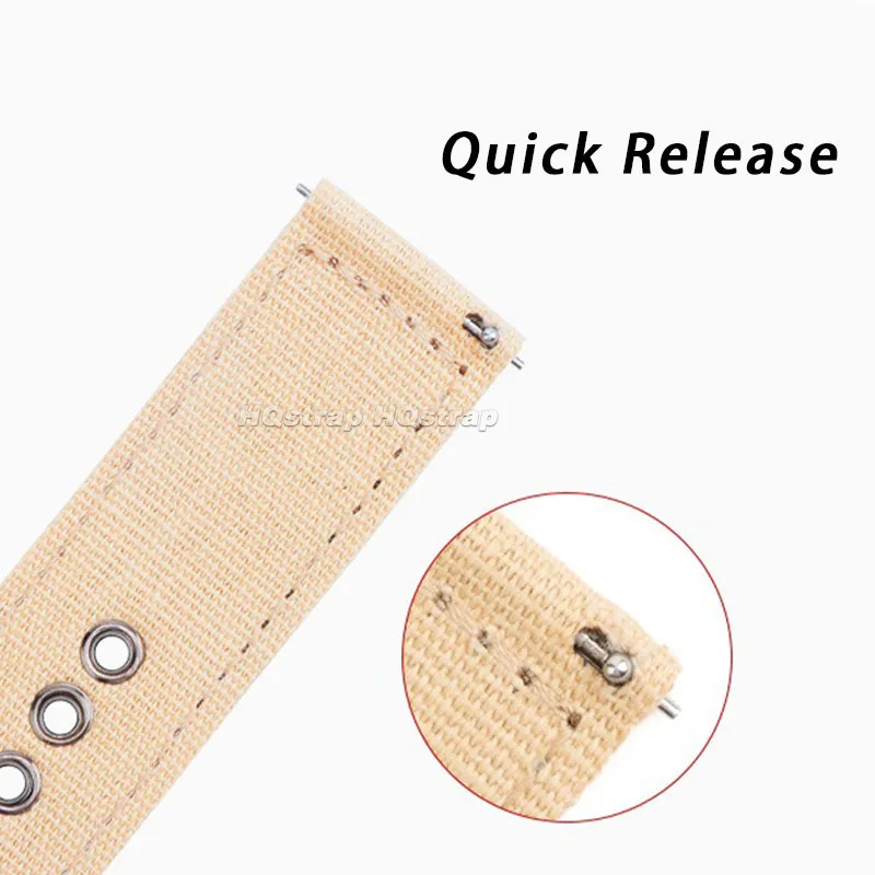 Nylon Strap 18m 20mm 22mm 24mm Watchbands Sport Comfortable Band Quick Release Wristband Smart Watch Bracelet Replacement Belt