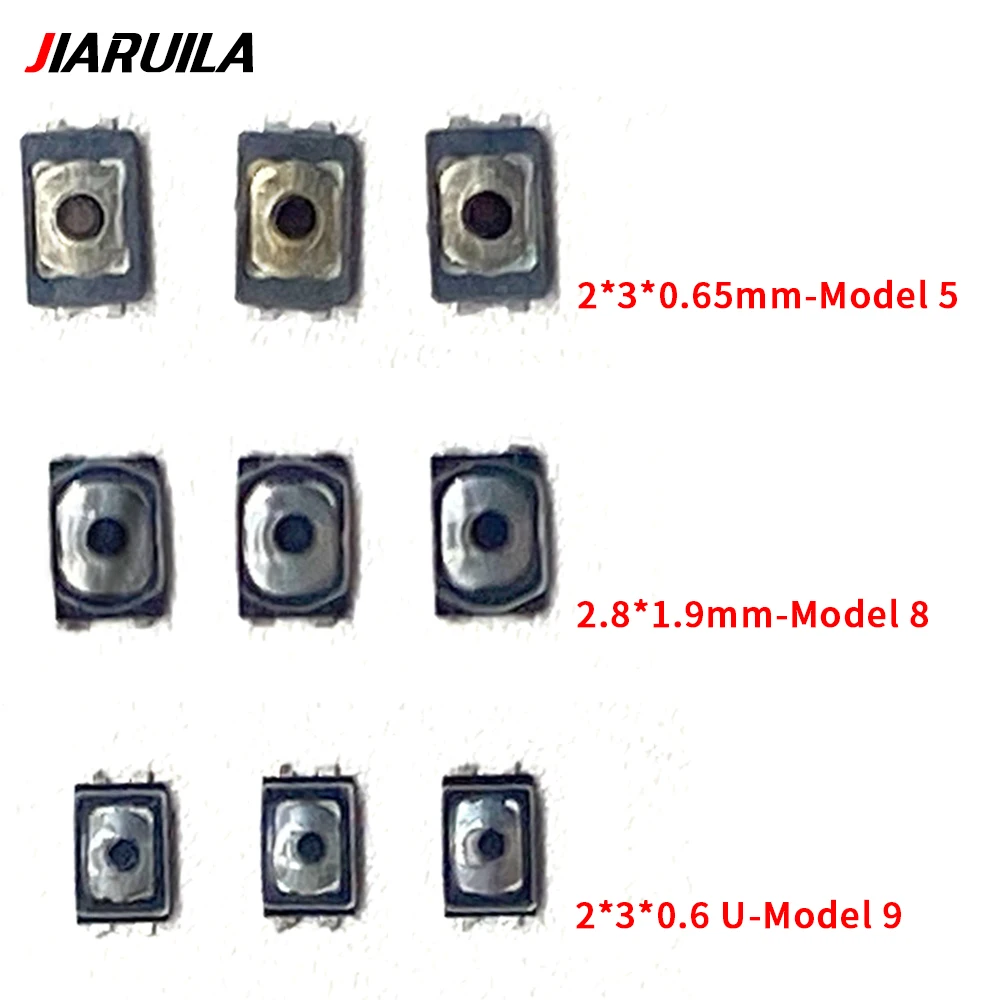 100PCS SMD Tactile Tact Push Button Micro Switch For iPhone Android Huawei Mi OPPO Mobile Phone SMD On Off Inner Button