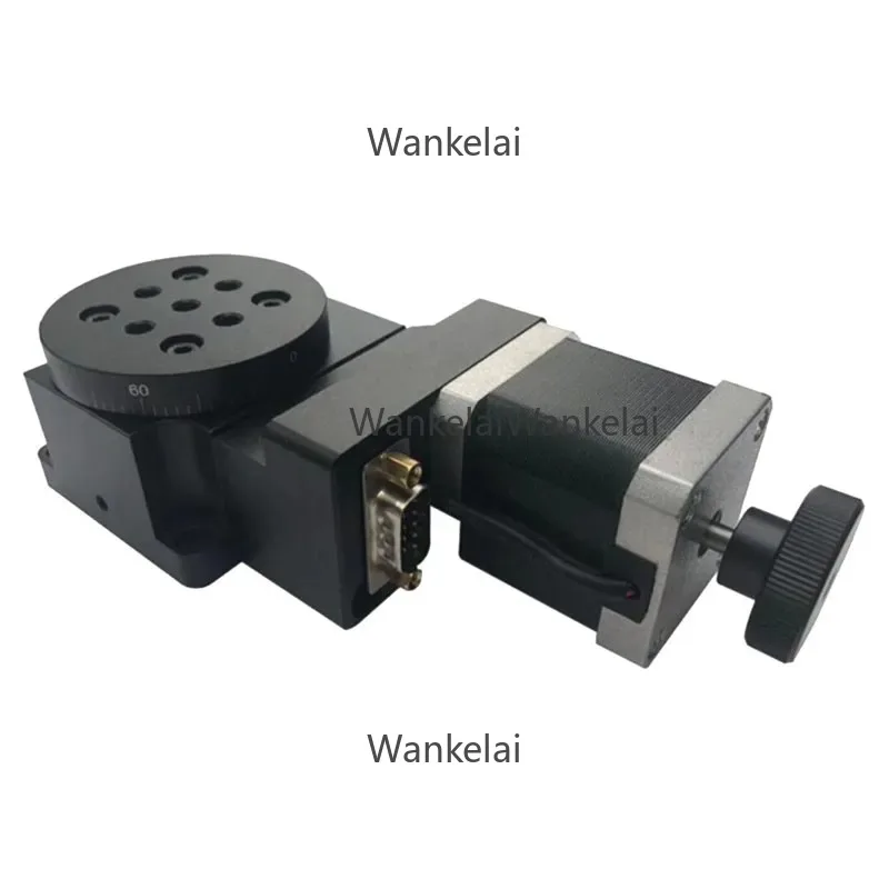 Y200RA60 Electric Rotary Stage Diameter 60MM Precision Indexing Table 360° Turntable Pan-Tilt