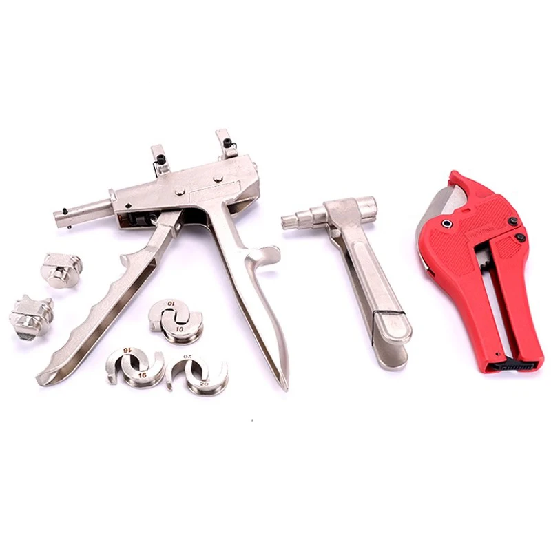 Manual Pex Pipe Clamping Tools Floor Heating Pipe Sliding Clamp Pliers 12/16/20MM Floor Heating Installation Repair Tools