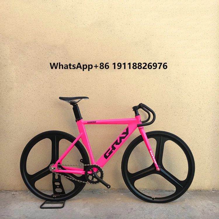

Aluminum Alloy Frame Three Knife Race Speed Fly Reverse Brake Fixed Gear Bicycle Road Bike