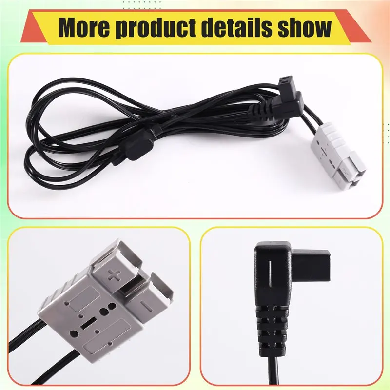 2026 New Power Line Extension Cord 50A 16AWG Wire With 2-Pin For Plug For Plug Power Set Refrigerator Charging Cable New Power