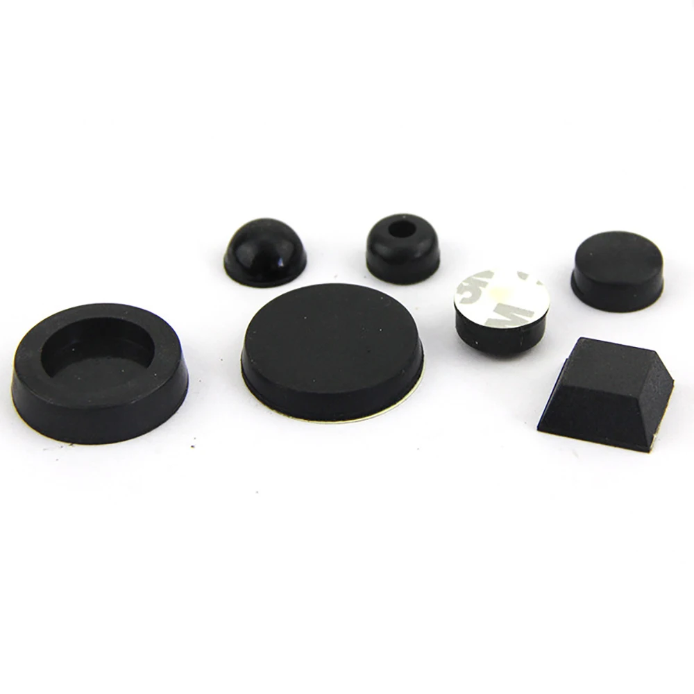 Self Adhesive Rubber Feet Furniture Leg Feet Protector Pad Round/Square Shock Absorber Feet Pad Leg Pad For Furniture/Equipment