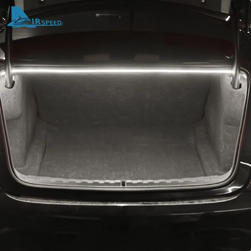 شريط إضاءة صندوق السيارة الخلفي لسيارات BMW 1 2 3 5 Series E90 E60 E70 E46 F10 F20 F30 G20 F34 i3 سيليكون LED ساطع