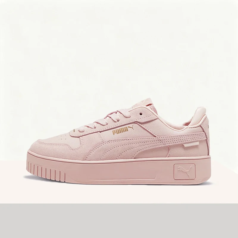Puma Carina Street: Retro, Minimalist, Comfortable, Breathable, Elevated, Versatile Low-Top Sneakers for Women – Pink 395093-03