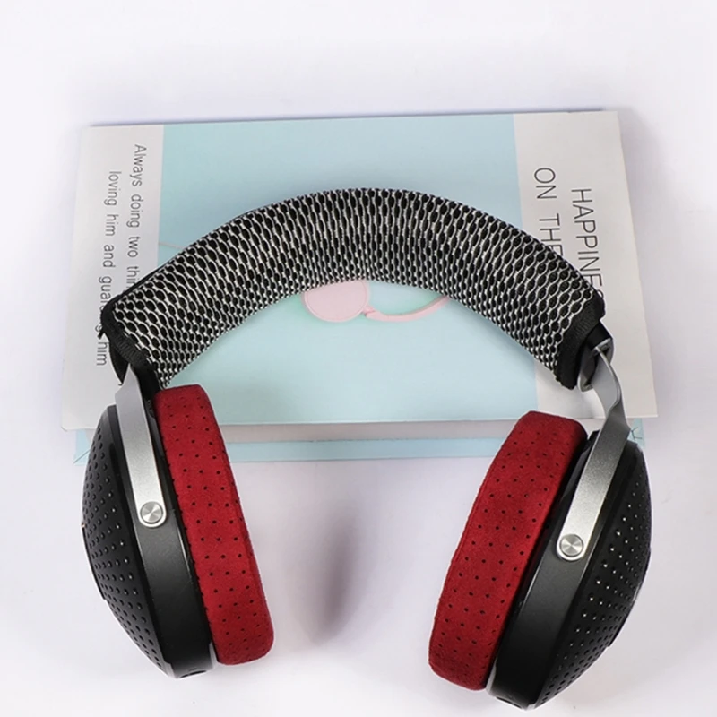 

Professional Headband Cover Headband Cushions for Focal Clear Headphone Earphone Zipper knitted fabric headband protective cover