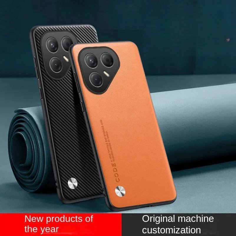 Leather Silicone Case For Tecno Pova 7 Pro 6 Neo Camera Protection Shell Fashion Shockproof Bumper For Tecno Camon 40 Premier