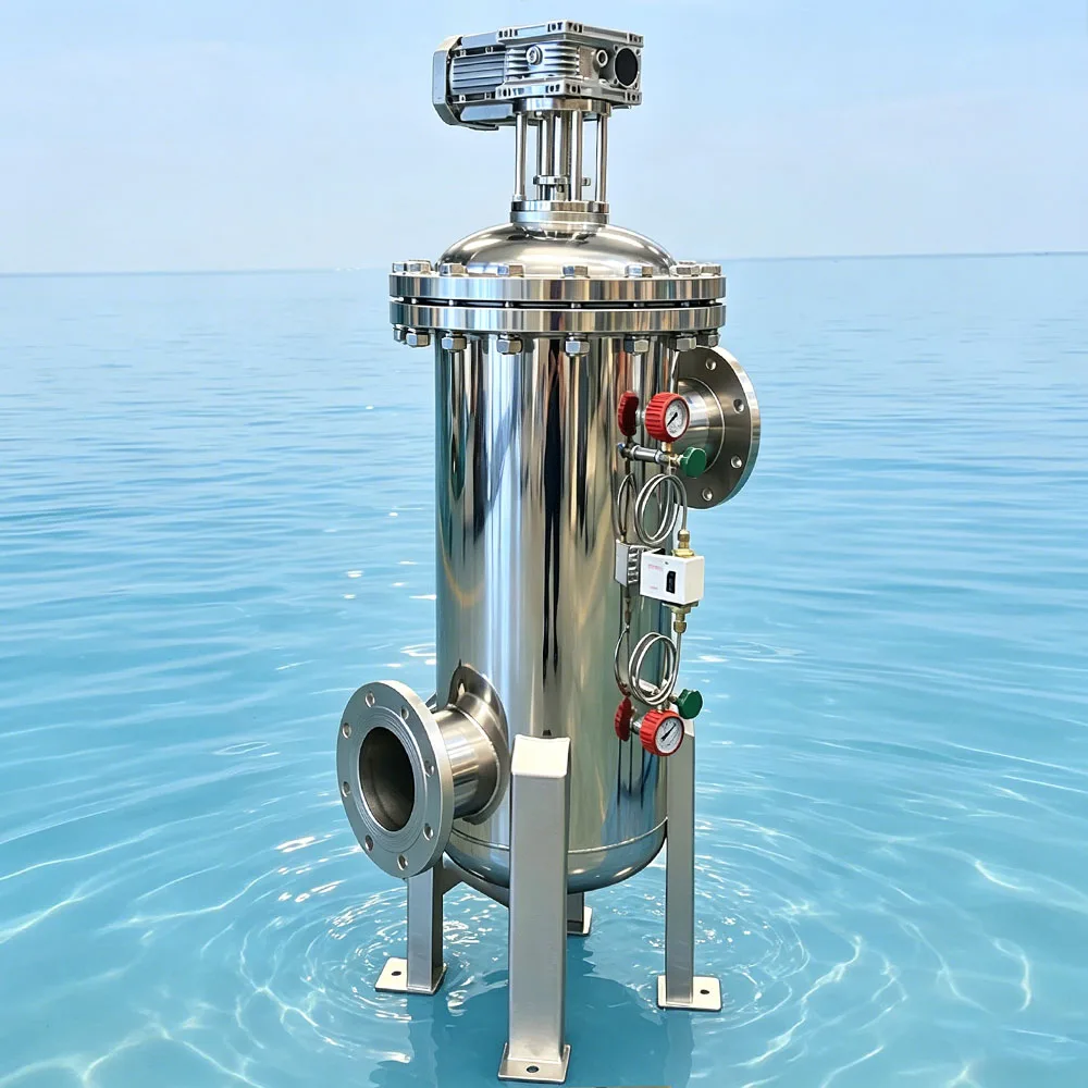 Système d'exploitation intelligent à haute efficacité, filtre à eau auto-nettoyant, filtre à huile, purification de l'eau, 200 microns