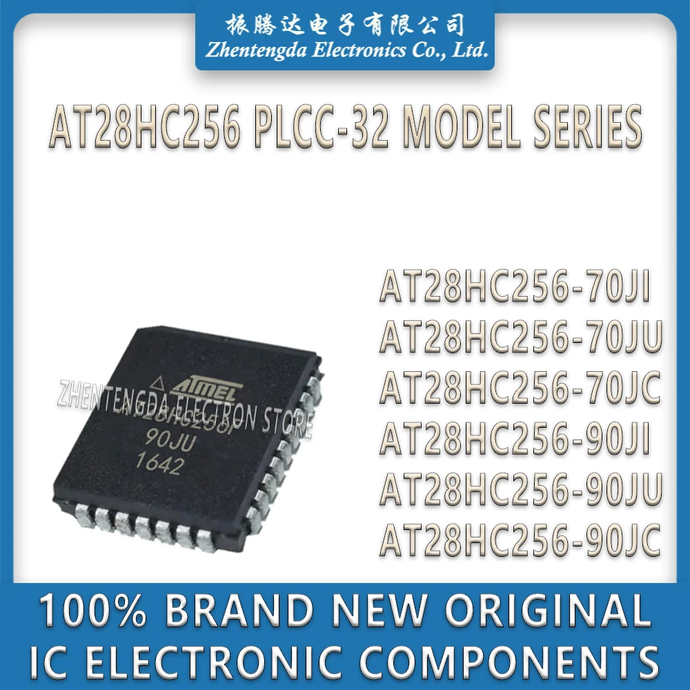 AT28HC256-70JI AT28HC256-70JU AT28HC256-70JC AT28HC256-90JI AT28HC256-90JU AT28HC256-90JC AT28HC256 AT28HC IC Chip PLCC-32