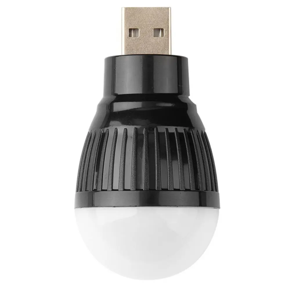 USB Plug Lamp Computer Mobile Power Charging USB Small Book Lamps LED Eye Protection Reading Light Round Night Light