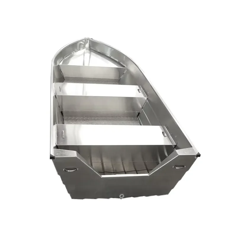 Professional Aluminum Jon Boat for Hunting and Fishing Speed Design Durable Perch Platform Lightweight Small Watercraft for