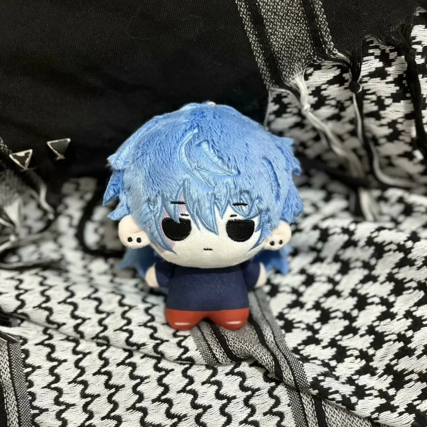 

10cm Sally Face Original Game Anime 10cm Cotton Plush Doll Cute Stuffed Figure Pendant Keychain Cosplay Halloween Gift