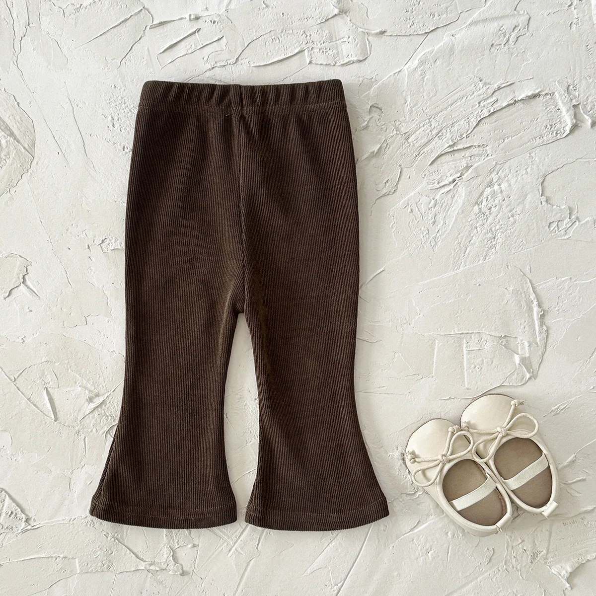 Autumn New Girl Children Loose Solid Casual Bell-bottoms Pants Baby Fashion Pants Kid Outdoor Trousers