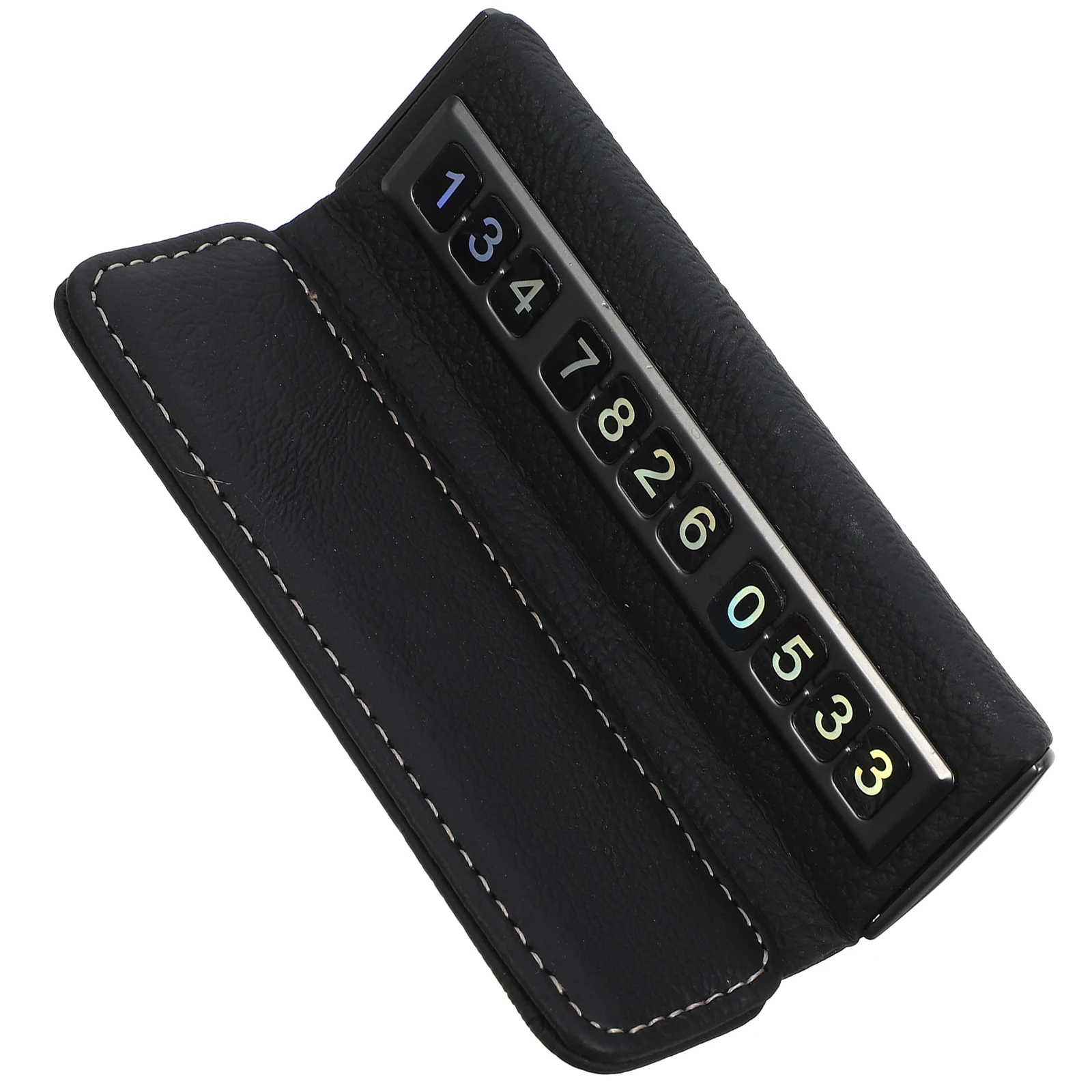 

Parking Car Accessories Aluminum Alloy Temporary Card Foldable Durable Multi Scene Stylish Car Dashboard Phone