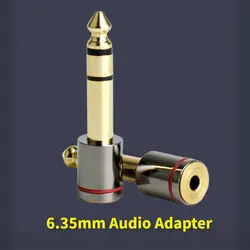 Jack 6.3mm 6.35mm To 3.5mm Jacks Audio Adapter 6.5mm 1/4