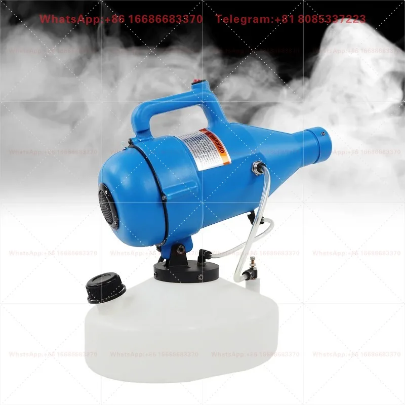 2026 New Electric ULV Portable Fogger Sprayer Machine Atomizer Mist Cold 32.8ft Spraying for Hotel School 4.5L(1.2 Gallon)