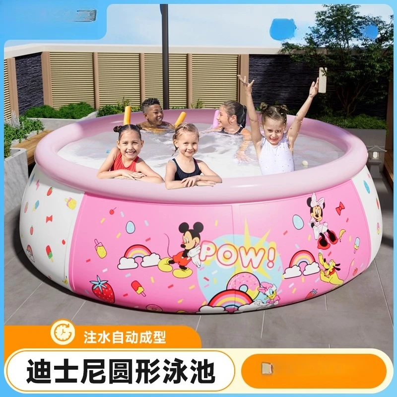 

Надувной бассейн, большой бытовой, для взрослых и детей, для всей семьи, для детей, для взрослых, открытый бассейн с веслом, складное ведро для плавания