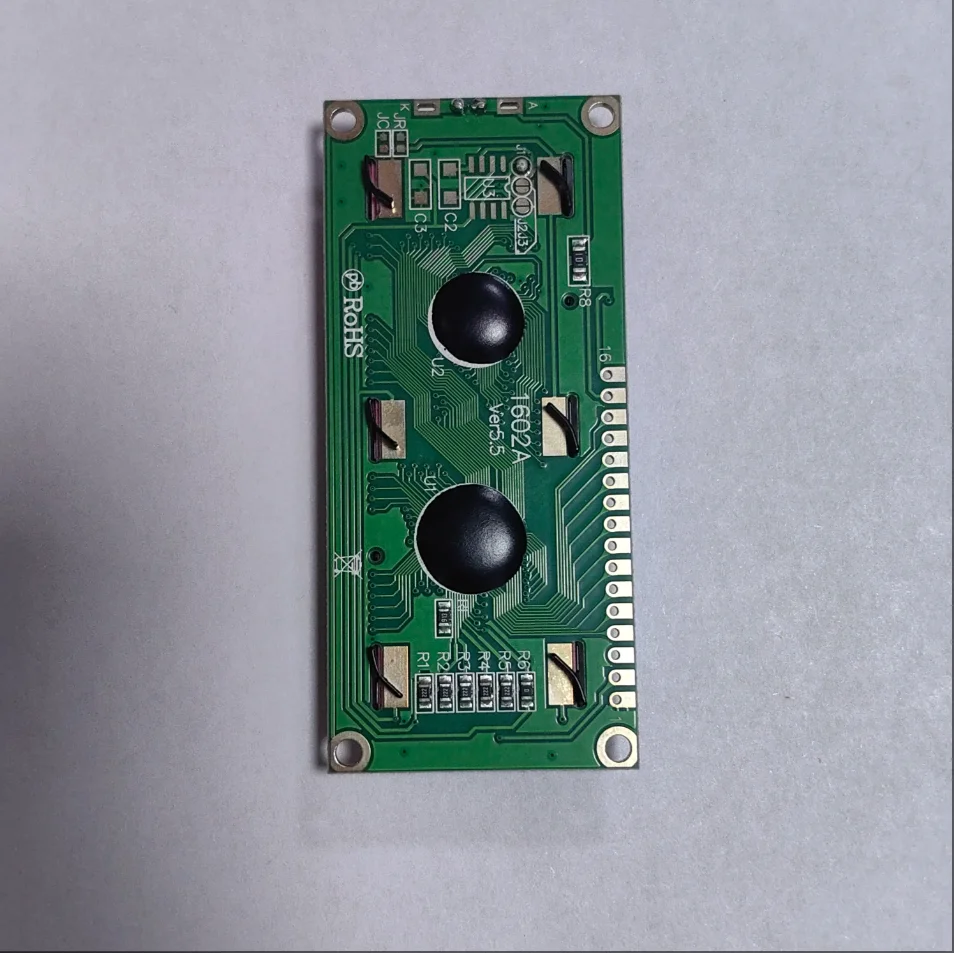 Módulo LCD 1602, pantalla LCD 2x16, retroiluminación verde, placa de Monitor Lcd, módulos electrónicos