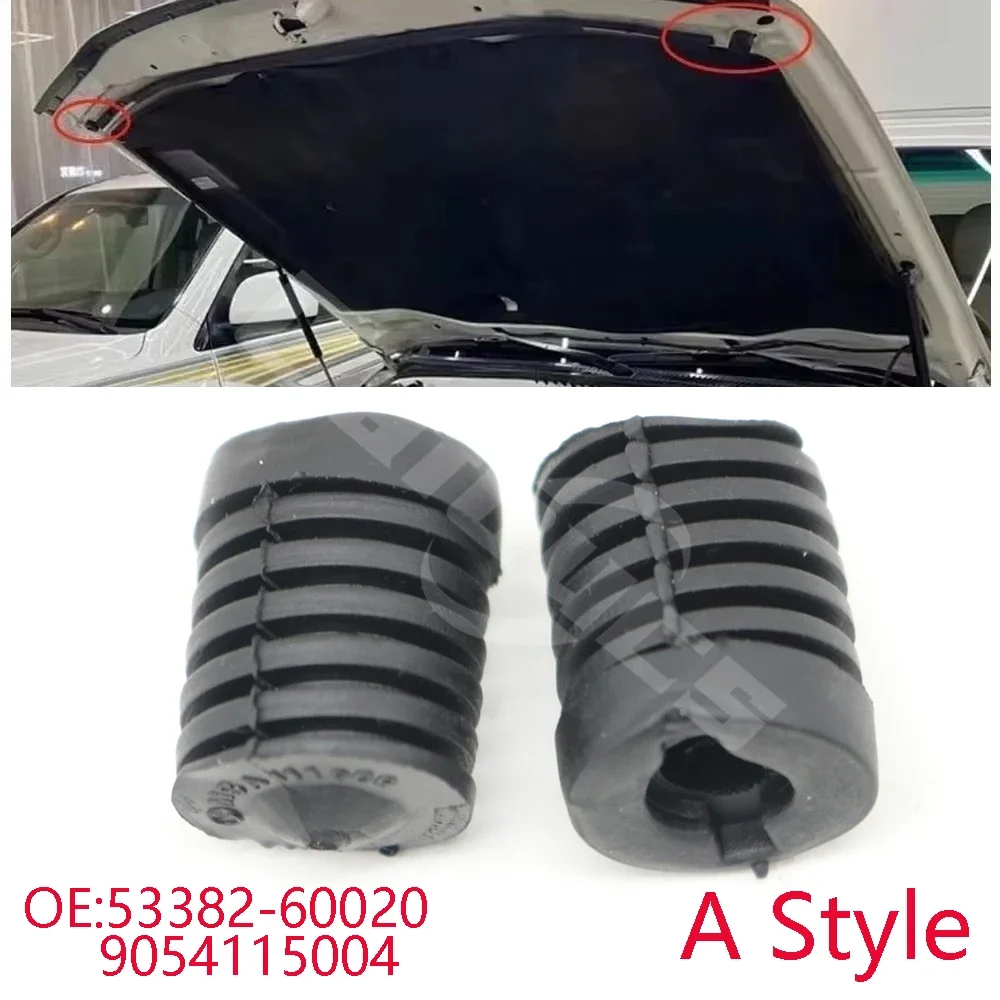 Hood Bumper Rubber Stopper Buffer Shockproof Cushion For Lexus LX470 UZJ100 Toyota 4Runner Hilux N140 Surf Land Cruiser LC100
