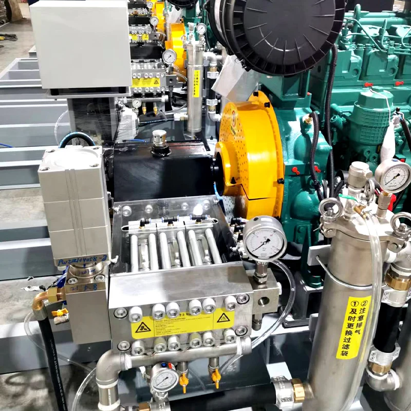 Ultra High Pressure Water Blasting Machine New Condition for Car Wash Shop and General Cleaning Use