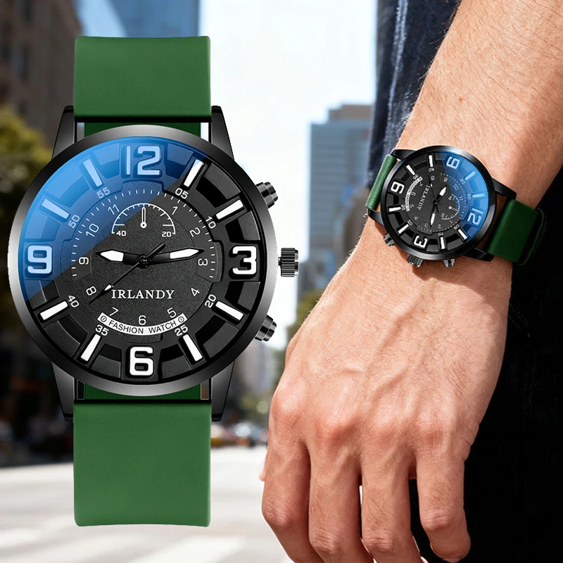 Men's Quartz Watch, Perfect for Leisure, Business, and Events - Ideal Gift for Father's Day, Valentine's Day, Birthdays