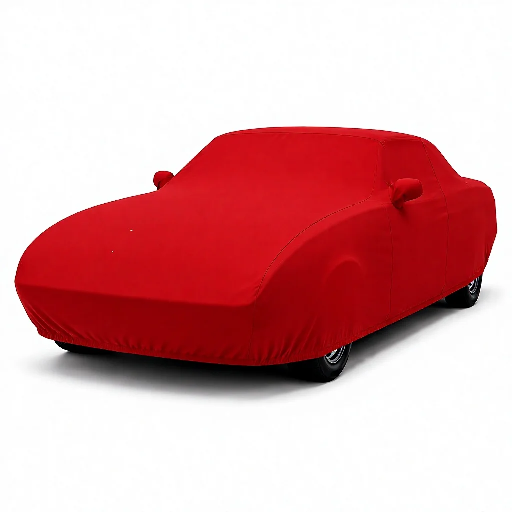 For Premium 210g Thick Smooth Touch Velvet Stretch Car Cover High Elastic Custom Made Dust Proof Velvet Auto Cover  Sedan Sports