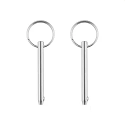 2PCS 5mm Marine Grade 316 Stainless Steel Quick Release Ball Pin for Boat Bimini Top Deck Hinge Marine hardware