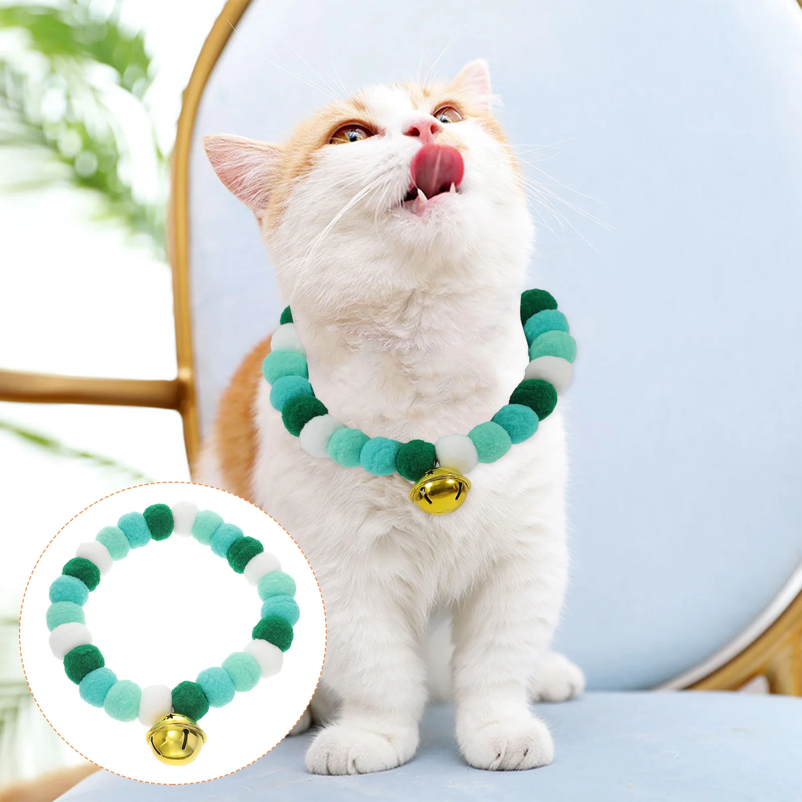

1pc Pet Bow Tie Collar Adjustable St Patrick'S Day Dog Collar Festival Costume Accessory Durable Comfortable Design For Outdoor