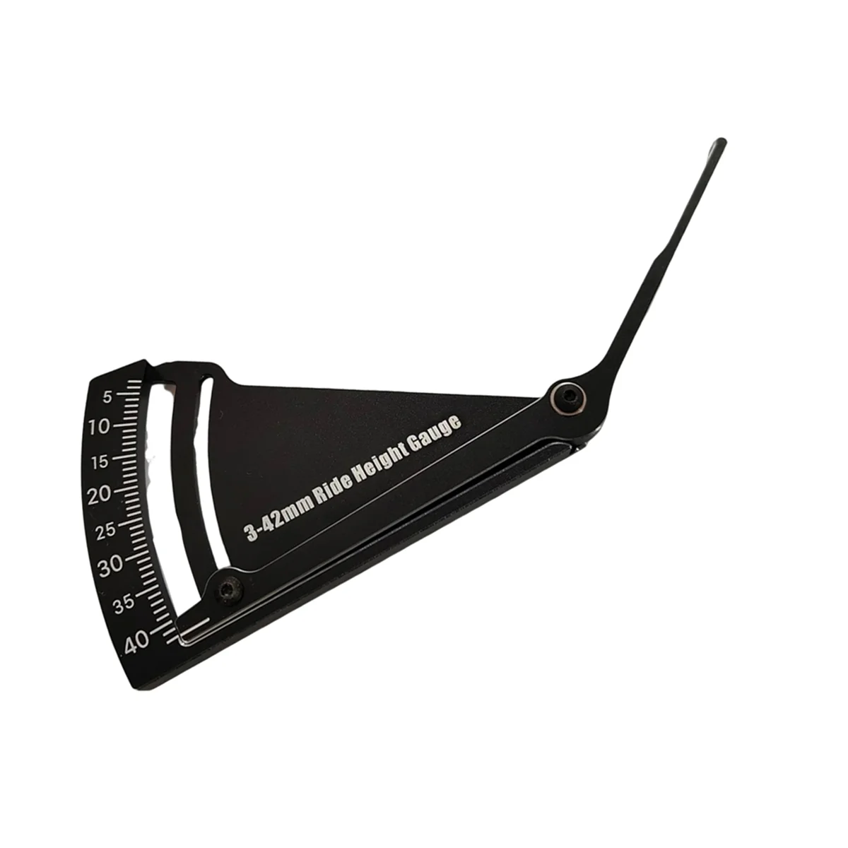 Adjustable Ruler Adjusting RC Car Height & Wheel Rim Camber 3-42mm Ride Height Gauge