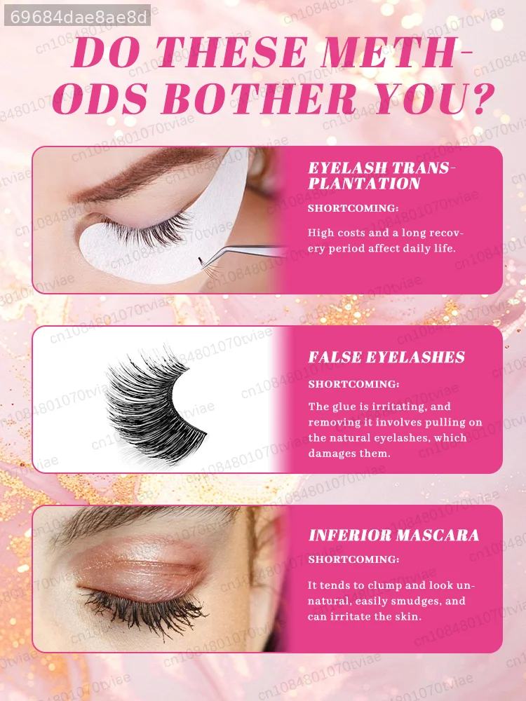 Eyelash Conditioning Serum 14g, Nutrient Rich Lash Care Liquid, Moisturize & Strengthen Lashes, Improve The Sparse Lash Look, Create Voluminous Fuller Eyelash Appearance